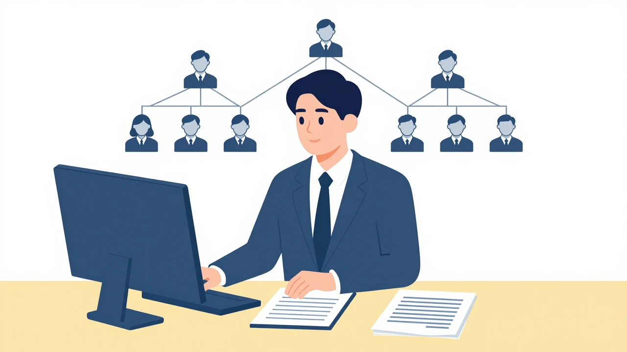 一人公司从单人经营到雇用员工的组织关系示意