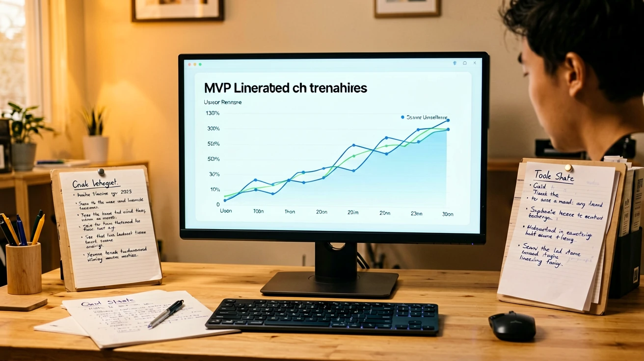 独立开发者复盘MVP用户路径与留存数据