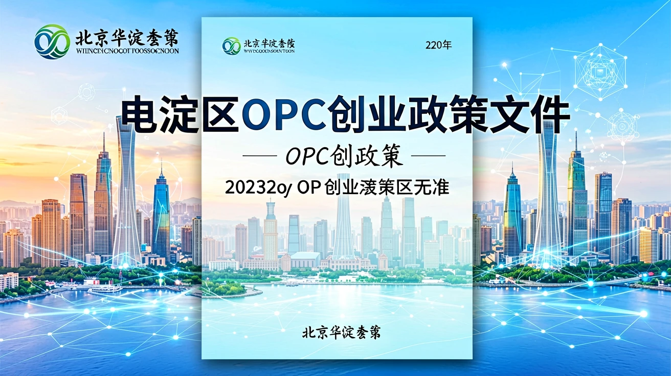 海淀区OPC创业政策概览图