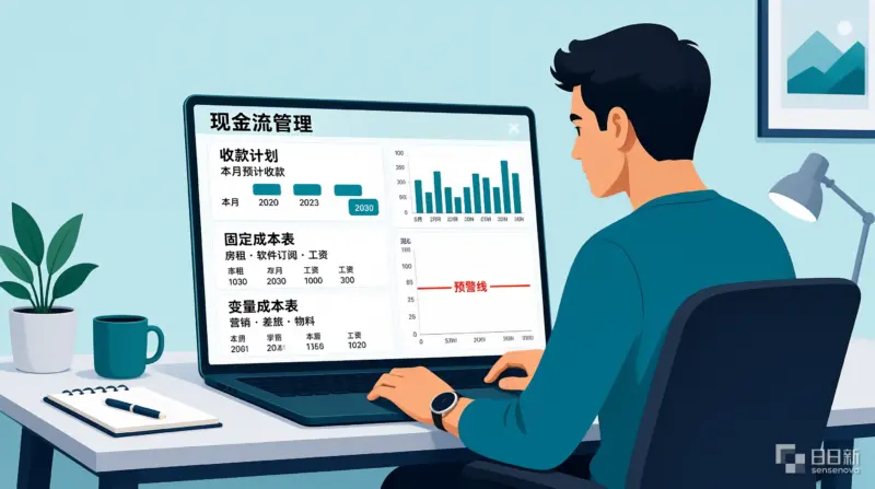 一人公司现金流管理：首单之后如何守住收款与成本底线-OPCboot