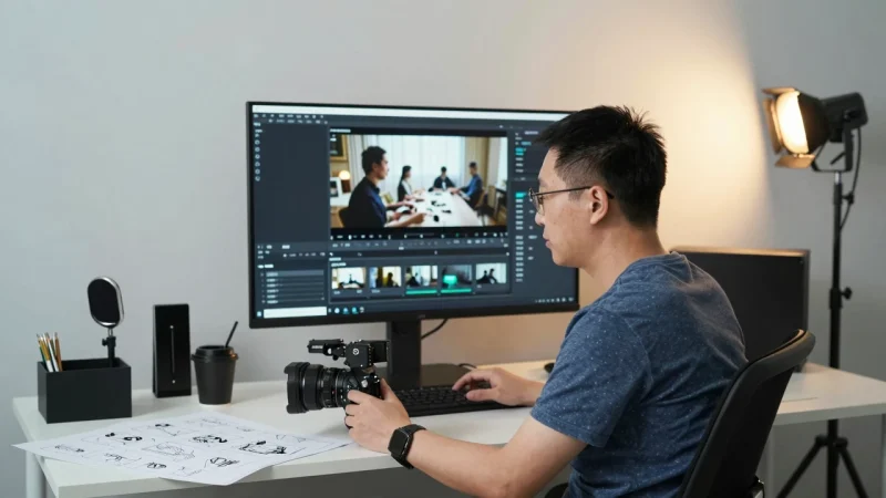 日本媒体关注中国AI短视频一人公司：单人制作一条1分钟视频约需2至3小时-OPCboot