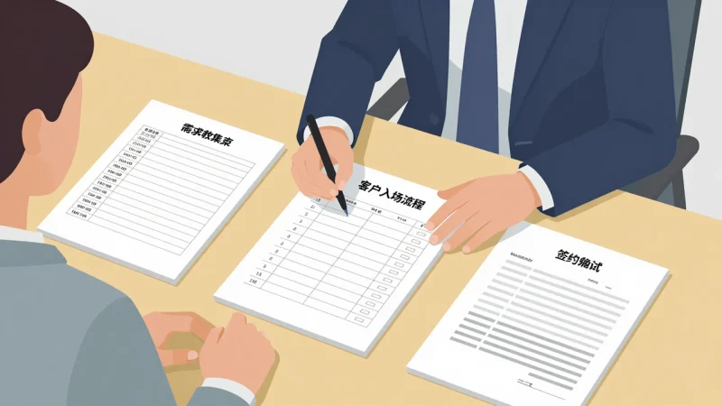 一人公司如何建立客户入场流程：从首次咨询到正式签约的筛选方法-OPCboot