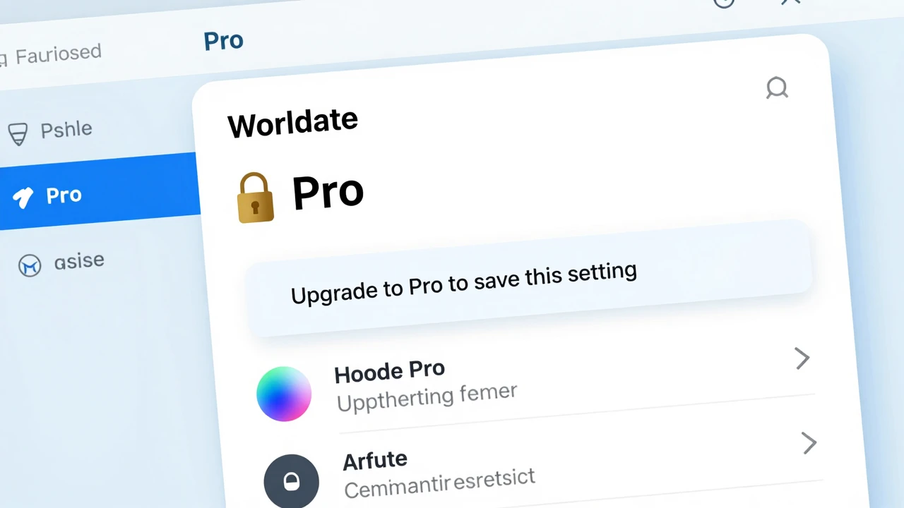 一位 WordPress 插件开发者的一人公司复盘:从免费安装到付费订阅的转化与留存 1 WordPress 插件设置页面中付费功能预览与升级提示截图