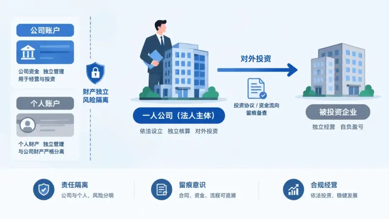 一人公司可以对外投资吗？投资条件、责任边界与常见风险-OPCboot