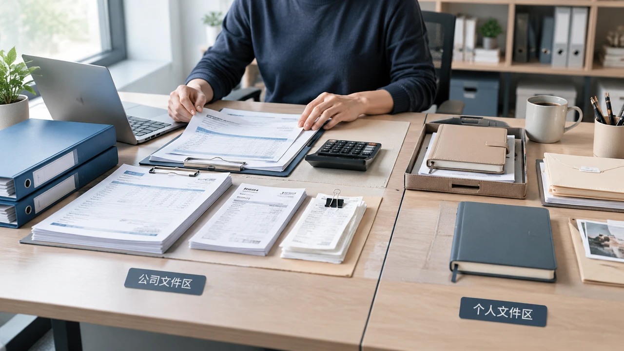 一人公司如何证明公司财产独立?从账户、账簿到个人与公司支出的区分 1 创业者整理一人公司财务记录并区分公司与个人文件