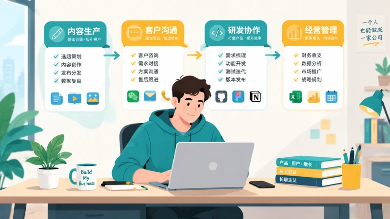 一人公司 AI 工具选型表：按任务、预算与数据敏感度搭建最小工具栈 - OPCboot-OPCboot