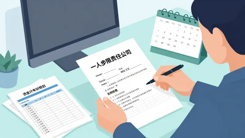 一人公司注册资本认缴期限怎么理解？5年内缴足、章程安排与风险提示-OPCboot