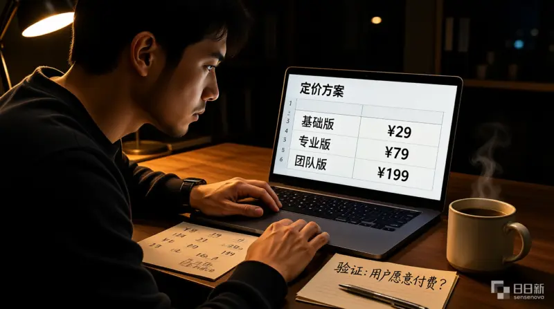 老周的免费版、99 元版与 299 元版：一人 SaaS 如何从定价层级观察付费验证-OPCboot