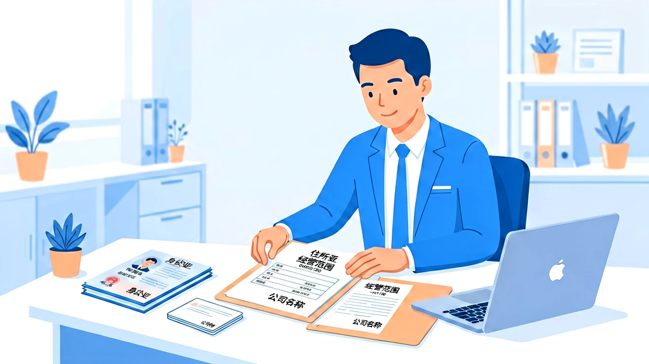 创业者整理一人公司注册材料