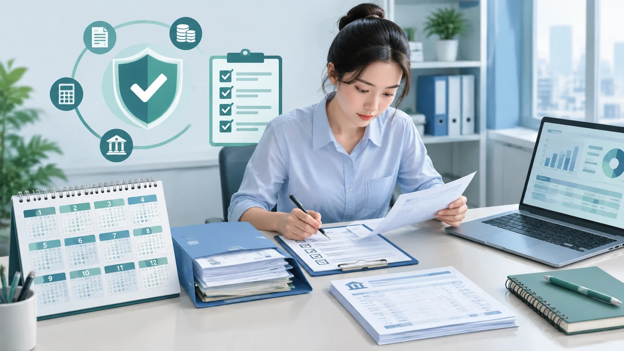 一人公司如何处理年度税务申报:从零申报到纳税申报的流程与风险提示 2 一人公司年度税务合规检查清单