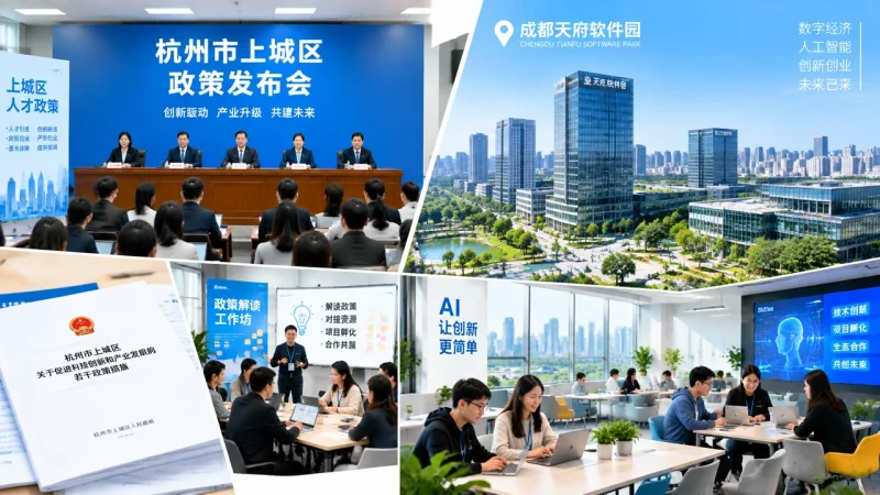 从杭州到成都：AI一人公司的地方样本呈现哪些不同发展路径-OPCboot一人公司创业邦
