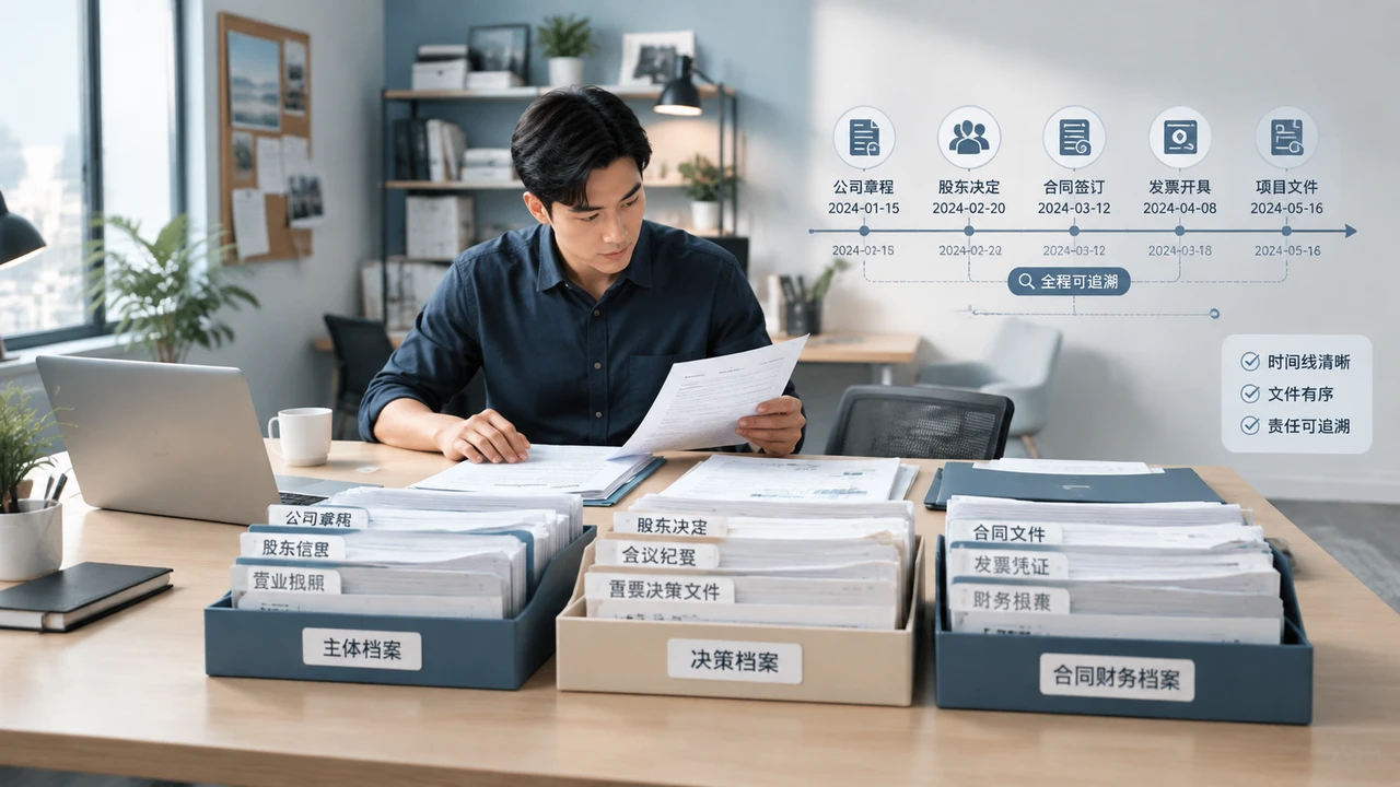 一人公司没有股东会,重大事项应该如何形成有效决策记录? 1 一人公司整理章程、股东决定与经营档案