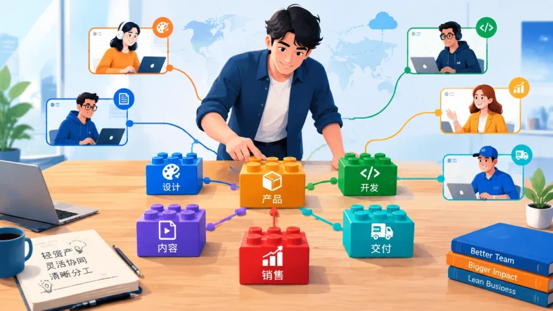 不再追求“DIY”：百万美金一人公司如何通过协作网络替代员工管理 - OPCboot一人公司创业邦-OPCboot一人公司创业邦