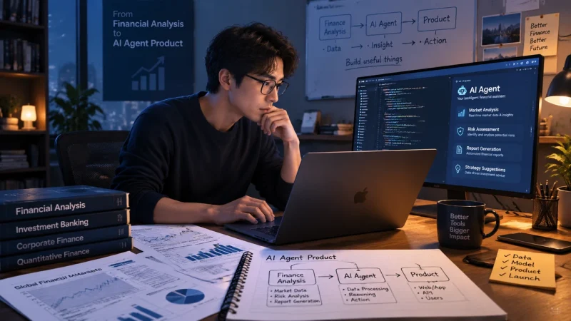 从 FA 到 AI Agent 开发者:一名金融精英的独立开发转型实录 - OPCboot一人公司创业邦-OPCboot一人公司创业邦