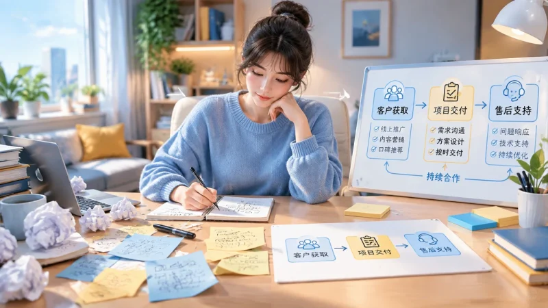 一人公司业务流程标准化:从个人习惯整理成可执行SOP - OPCboot一人公司创业邦-OPCboot一人公司创业邦