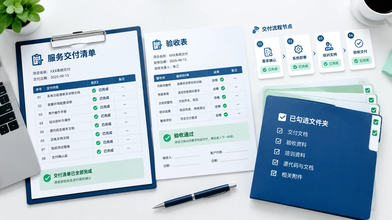 把专业能力做成可重复交付的服务包:一人公司产品化设计流程 2 服务包交付清单与验收标准