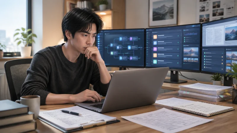 如何复盘AI带来的效率压力:一人公司经营者的责任边界案例-OPCboot一人公司创业邦