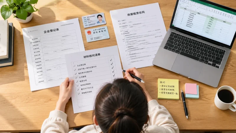 一人公司设立材料为什么容易返工:六类信息的预先核对方法-OPCboot一人公司创业邦