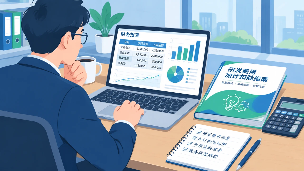 研发费用加计扣除操作指南示意