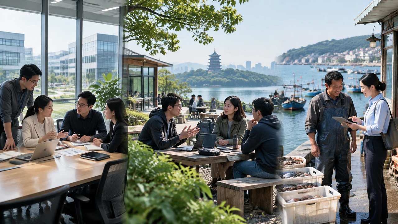 一人公司在不同城市的生态差异:上海、杭州、青岛的 AI 创业样本对比 2 不同城市环境中的一人公司创业场景